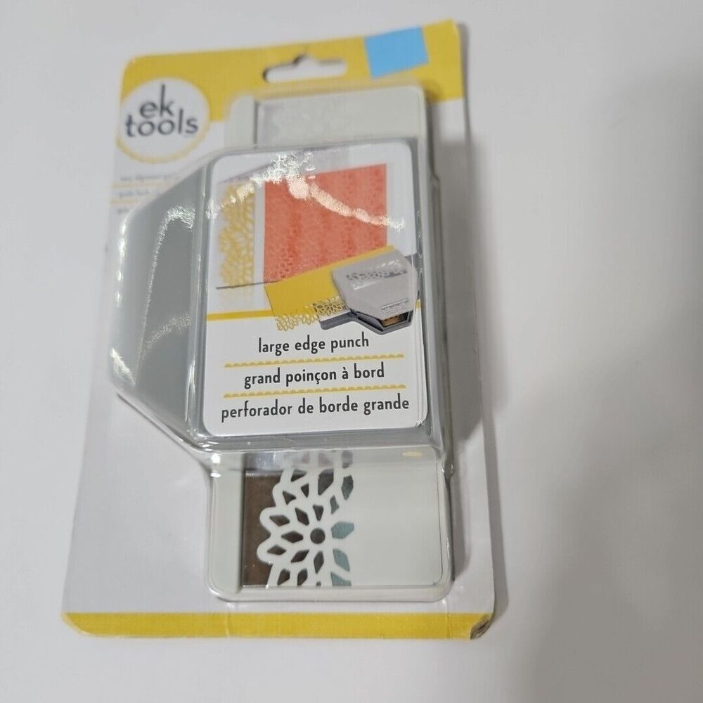 EK Success Tools Edge Punch‎ Large Diamond Flowers NEW